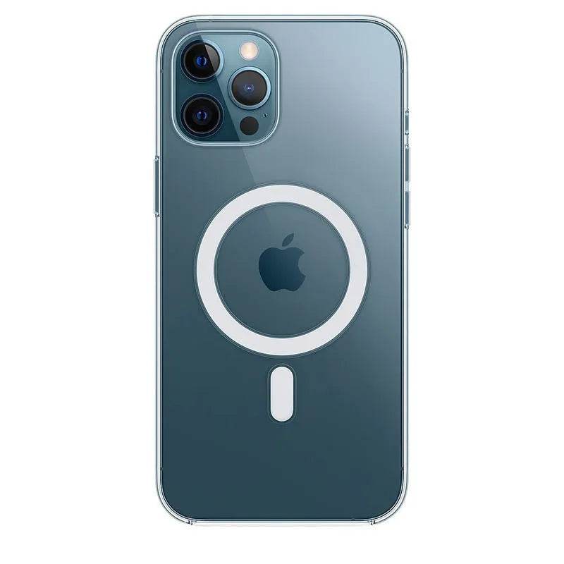 12 Magnetic Phone Case Anti-drop Transparent Protective Cover - EX-STOCK Canada