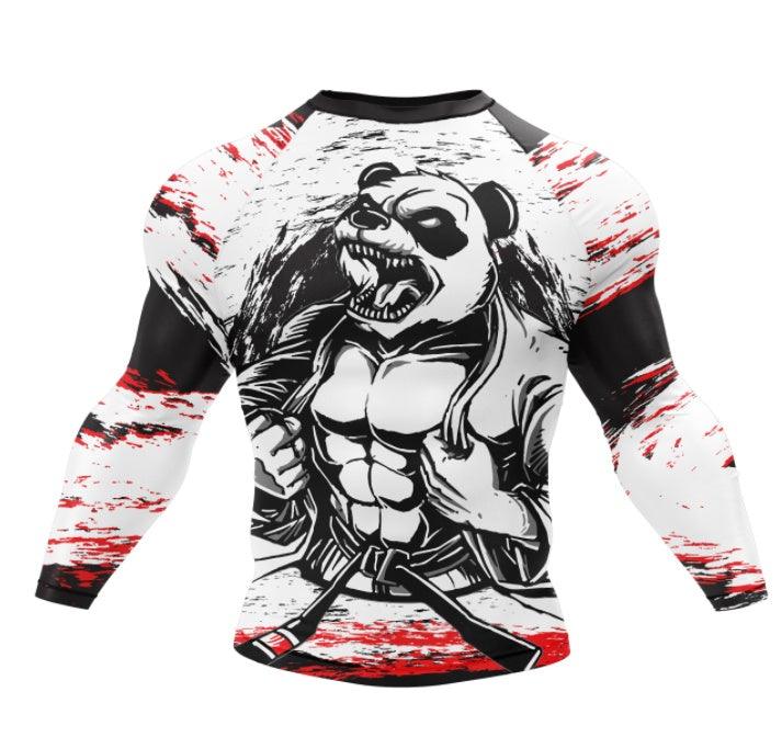 MAGLIA A MANICHE LUNGHE PER ERUZIONI DEL PANDA STRAPPATO - MANICA XMARTIAL