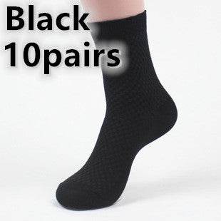 Socks men's new bamboo fiber men's business socks - EX-STOCK Canada