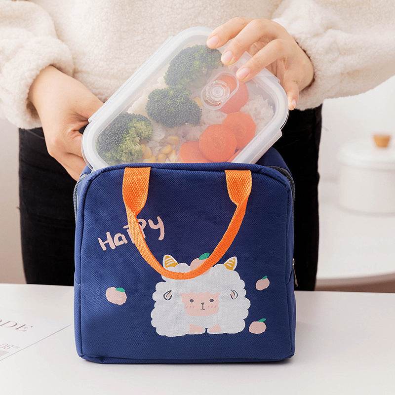 Portable Insulated Cartoon Girls Lunch Bag for Kids - EX-STOCK Canada