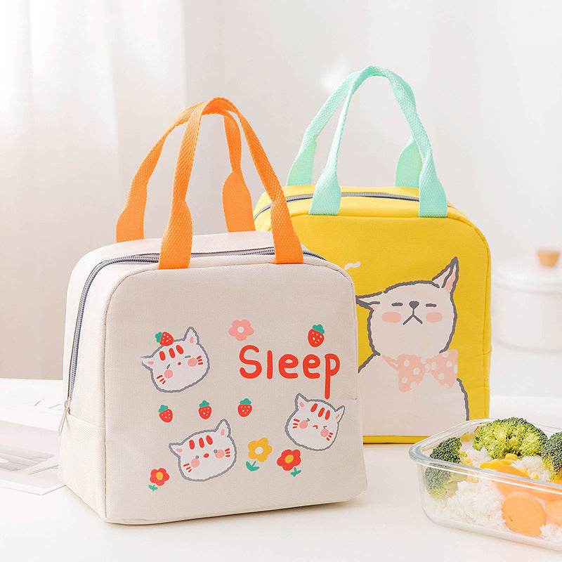 Portable Insulated Cartoon Girls Lunch Bag for Kids - EX-STOCK Canada