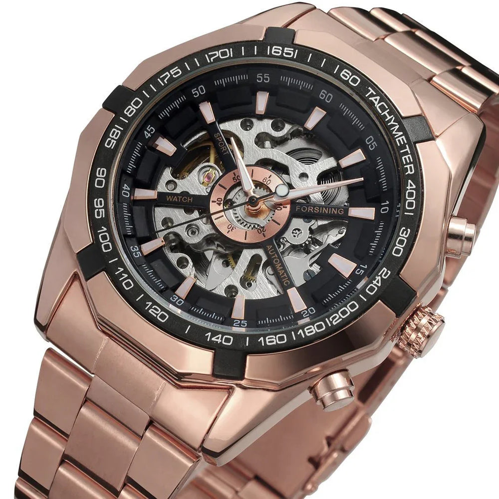 European And American Men's Fashion Watches Automatic Mechanical Watches EX-STOCK Canada