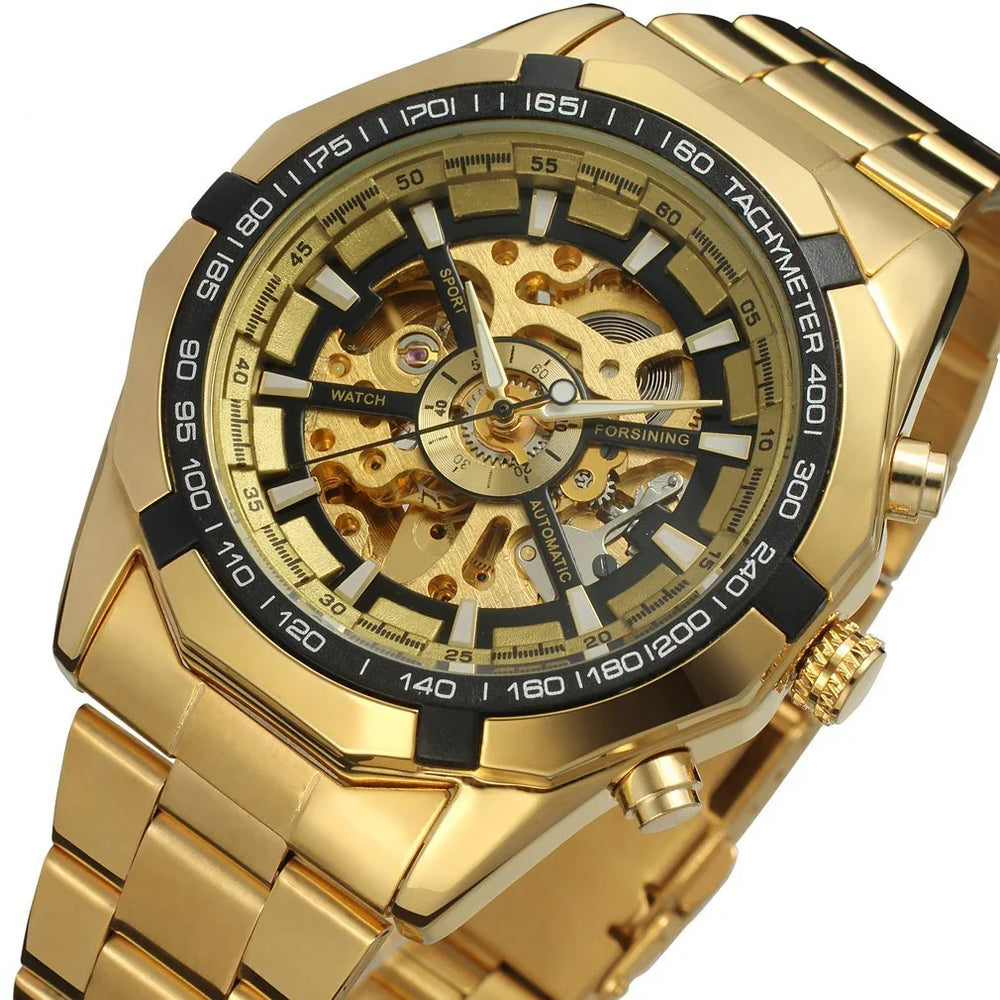 European And American Men's Fashion Watches Automatic Mechanical Watches EX-STOCK Canada