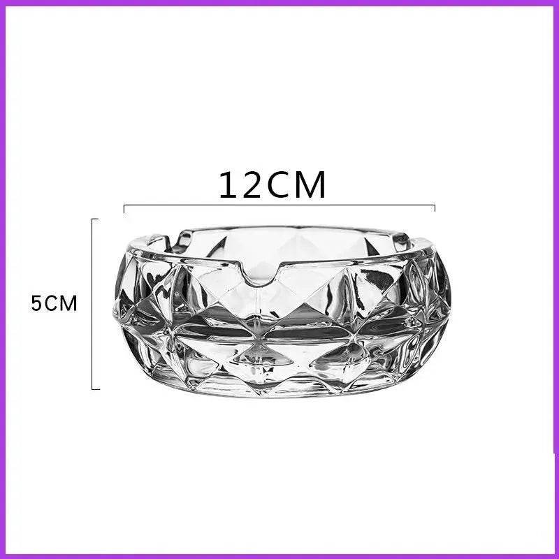 Luxury Crystal Glass Office Cigar Ashtray - EX-STOCK Canada