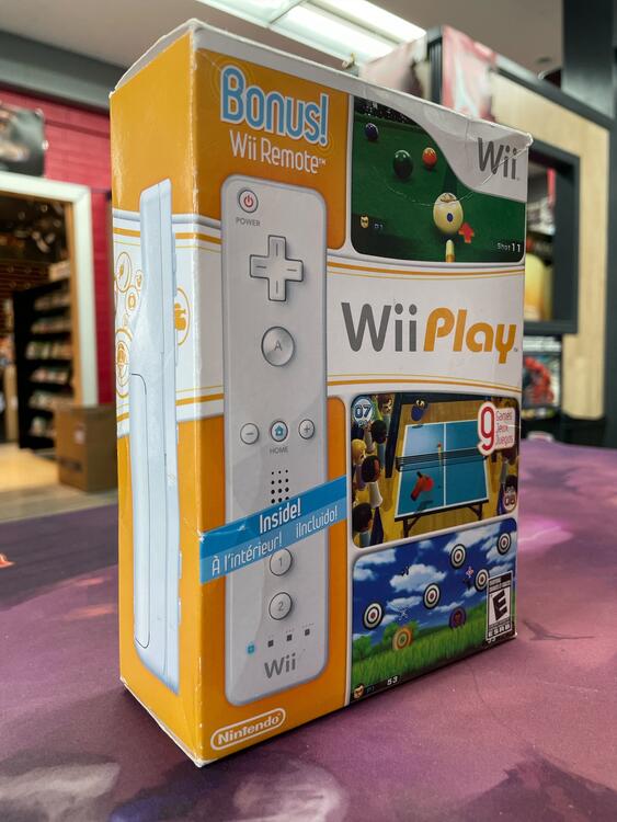 Wii Play mit Wii-Remote-Bonus enthalten und Wii Motion Plus!