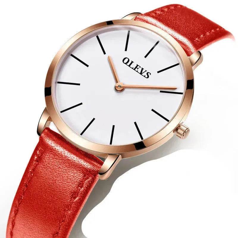 Ultra-thin quartz watch - EX-STOCK Canada