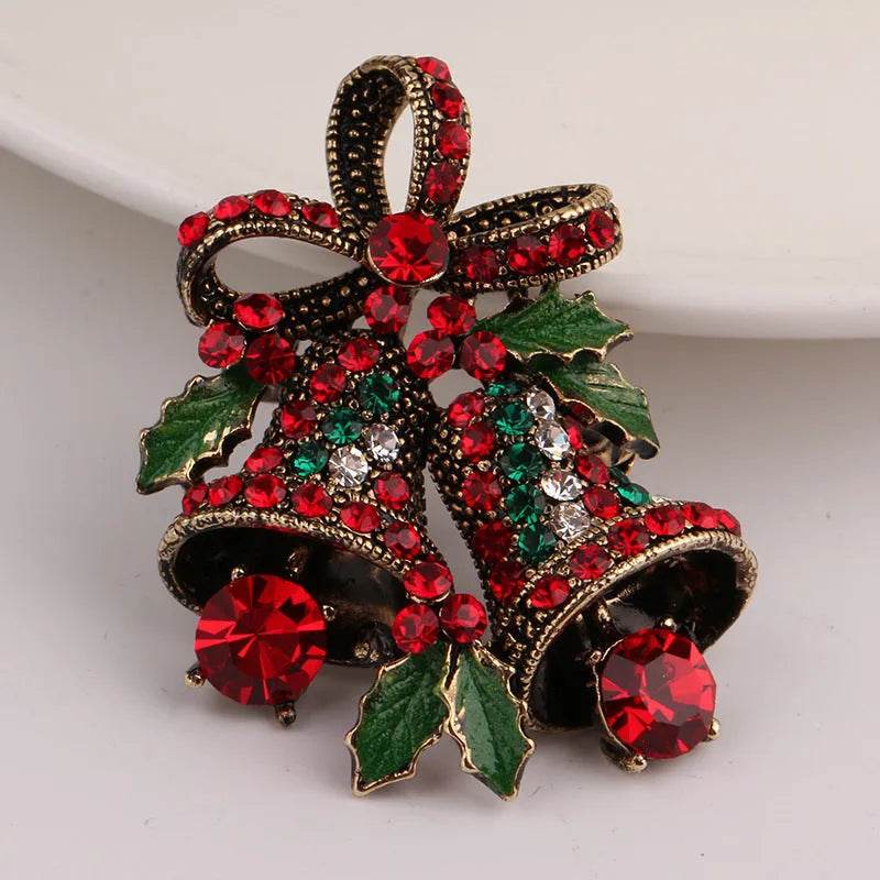 Christmas suit pin brooch - EX-STOCK Canada