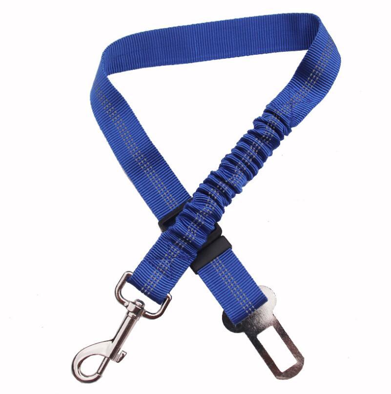 Adjustable Dog Seat Belt Dog Car Seatbelt Harness Leads Elastic Reflective Safety Rope EX-STOCK Canada