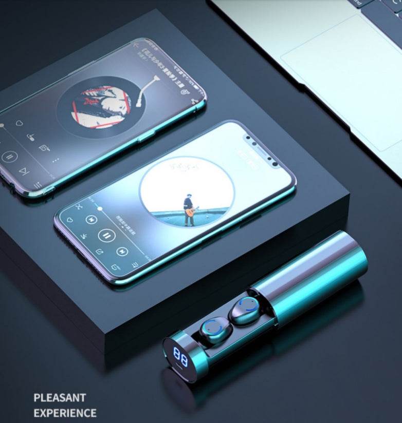 Wireless Bluetooth In-ear Headphone 9D Panoramic Sound Earphone Earbuds - EX-STOCK Canada