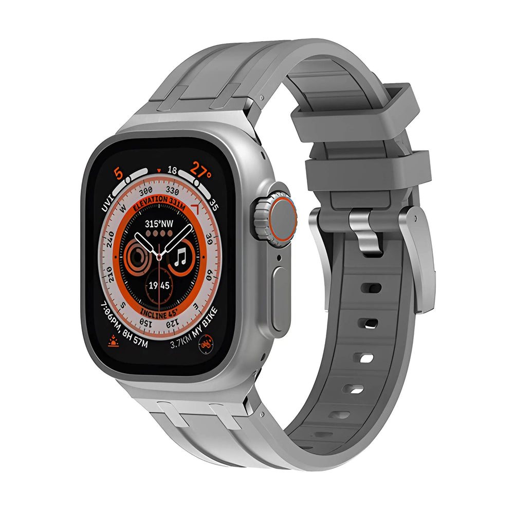Liquid Silicone Sports Oak Butterfly Watch-buttom Strap - EX-STOCK Canada