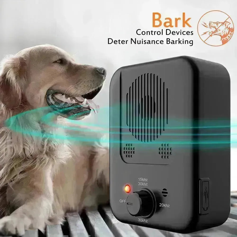 Ensemble de dispositifs de dissuasion de dissuasion anti-échange à ultrasons de chien