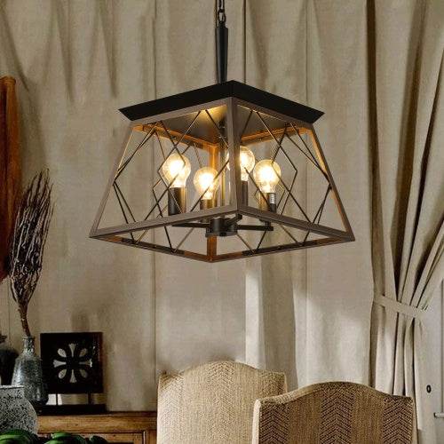 Farmhouse Chandelier 4 Lights Vintage Antique Chandelier Lamps -no Bulb - EX-STOCK Canada