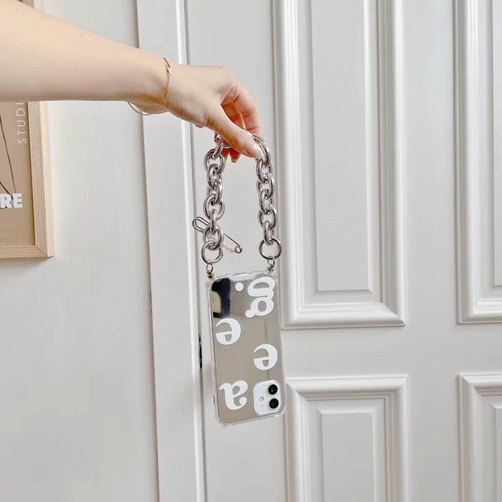 Women Wristband iphone Case Mirror Protective phone case - EX-STOCK Canada