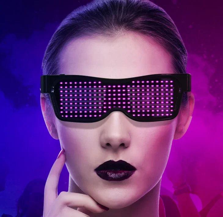 Lunettes LED multicolores de fête Lunettes LED clignotantes dynamiquesEX-STOCK Canada