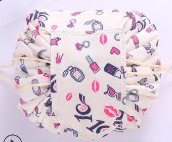 Animal Printing Large Capacity Drawstring Lazy Cosmetic Storage Bag - EX-STOCK Canada