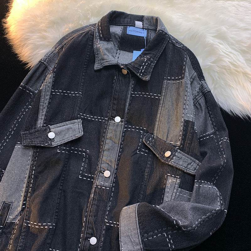 Black Denim Cardigan Jacket New Men And Women - EX-STOCK Canada