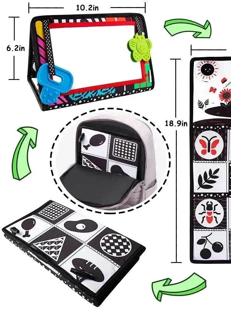 Foldable Cognitive Wall Chart Visual Training Toy for Toddler Children - EX-STOCK Canada