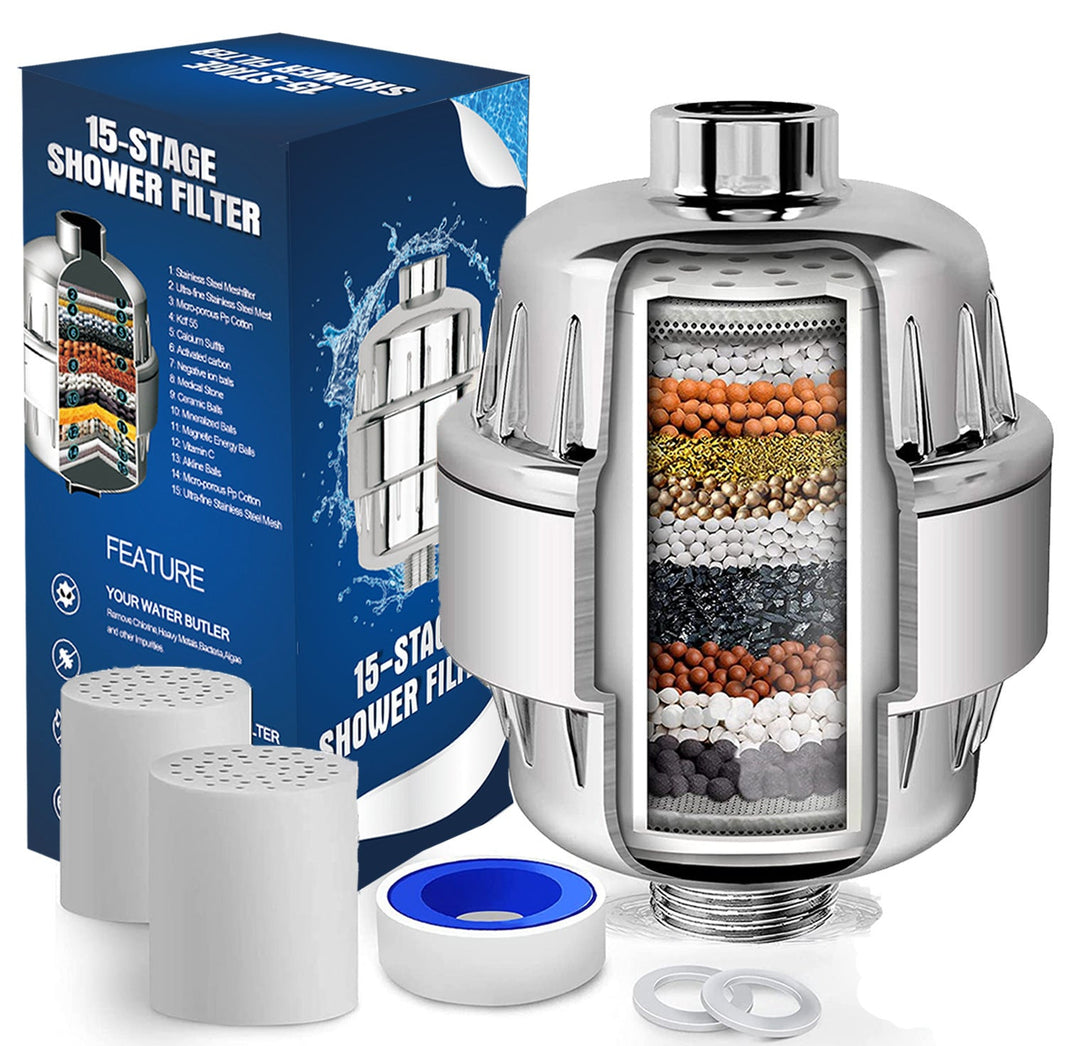 17-layer Shower Filter Active Health Shower Head EX-STOCK Canada