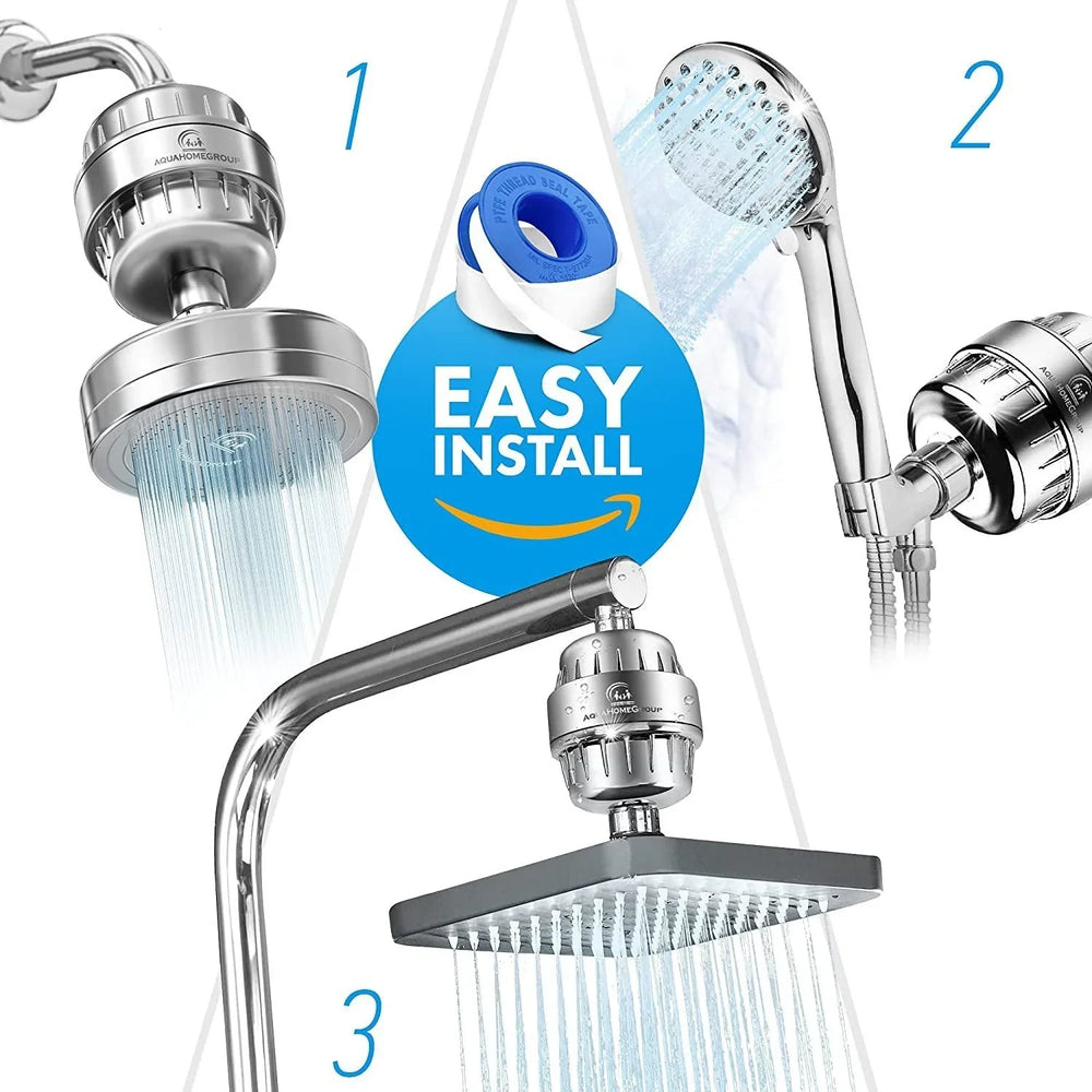 17-layer Shower Filter Active Health Shower Head EX-STOCK Canada