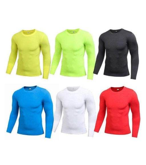 Men's Blank Long Sleeve Compression Top - EX-STOCK Canada
