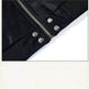New Trendy Fashionable Zip up Leather Jacket men - EX-STOCK Canada