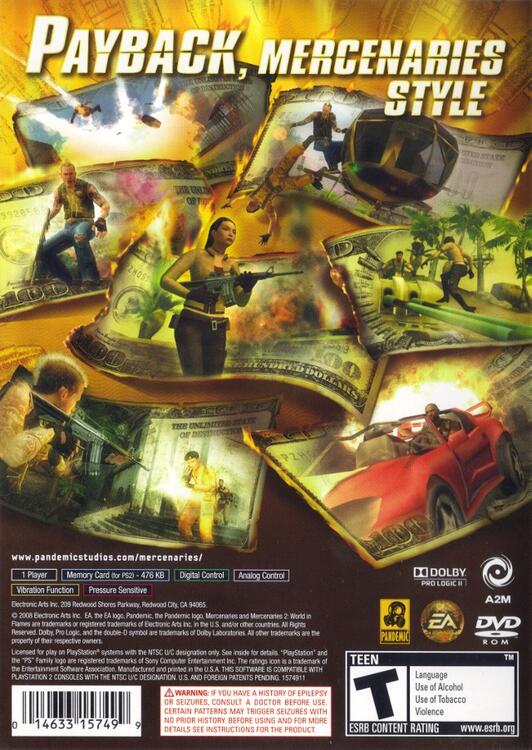 Mercenarios 2: Mundo en Llamas