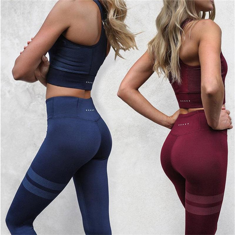 Pantaloni sportivi da yoga da donna con giletEX-STOCK Canada