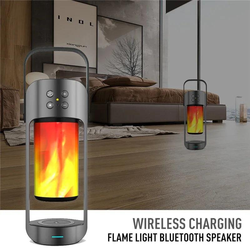 Altoparlante Bluetooth Flame Light Creativo e MultifunzioneEX-STOCK Canada