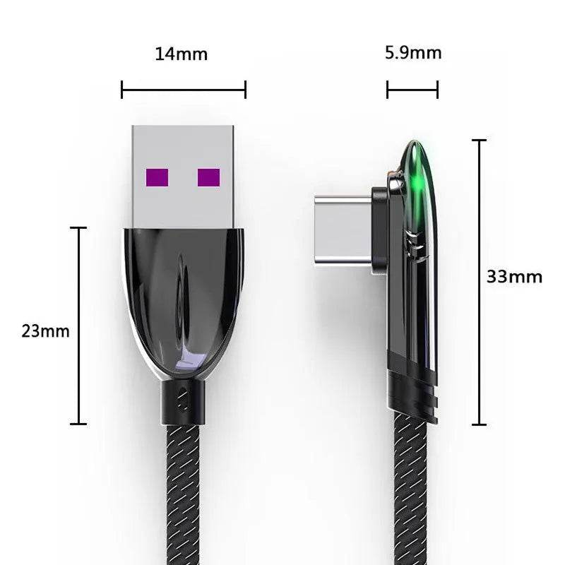 Mobile Phone Charging Cable Elbow Mobile Game - EX-STOCK Canada