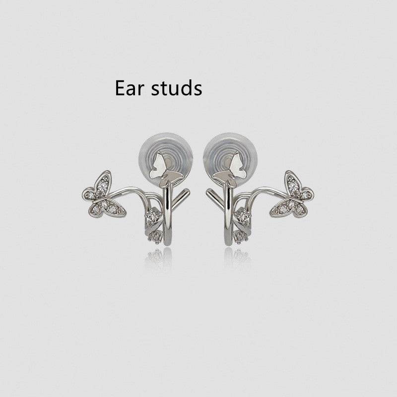 Female Cute Butterfly Earrings Jewelry - EX-STOCK Canada