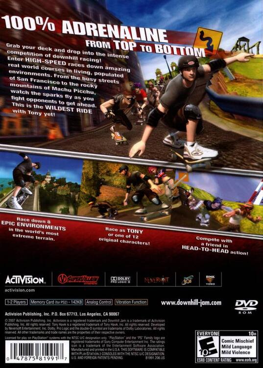 Tony Hawks Abfahrtsrennen