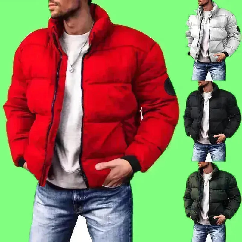Veste de coton de coton épaissis de collier
