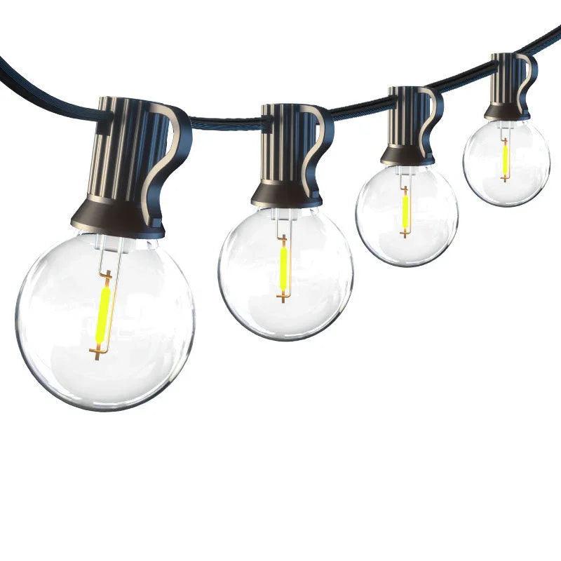 Catena Luminosa da Esterno con Lampadine G40 Impermeabile Globo Festival Luci a LEDEX-STOCK Canada