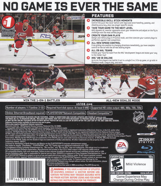 NHL 08