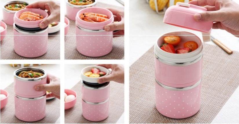 Amazing Compartment Lunch Box - Inspired by Japanese Chefs - EX-STOCK Canada