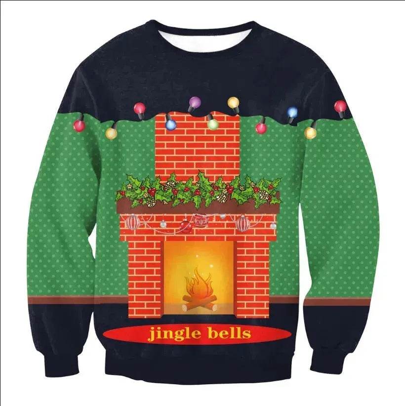 UGLY CHRISTMAS SWEATER Vacation Santa Elf Funny Womens Men Sweaters Tops Autumn Winter Clothing - EX-STOCK Canada