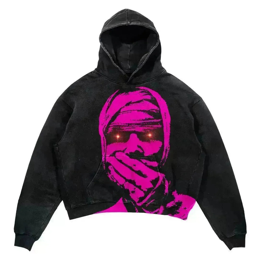 Design punk de mode masculin et féminin