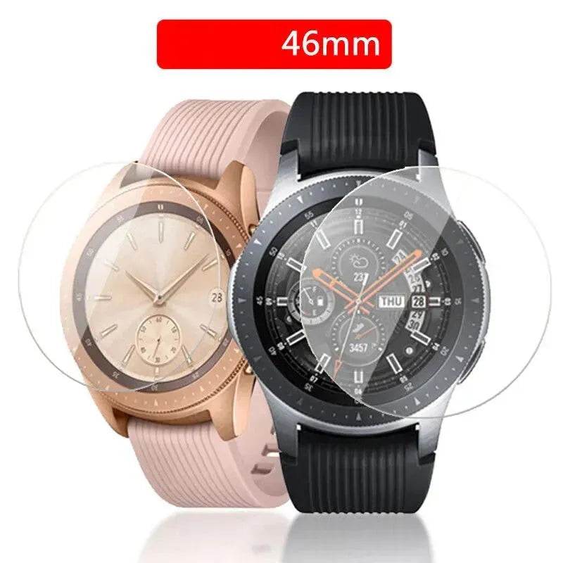 Galaxy Watch Watch Watch Tempered Film 42 46 Film Explosion Proof Fingerprint Proof Watch Screen Protection - EX-STOCK Canada