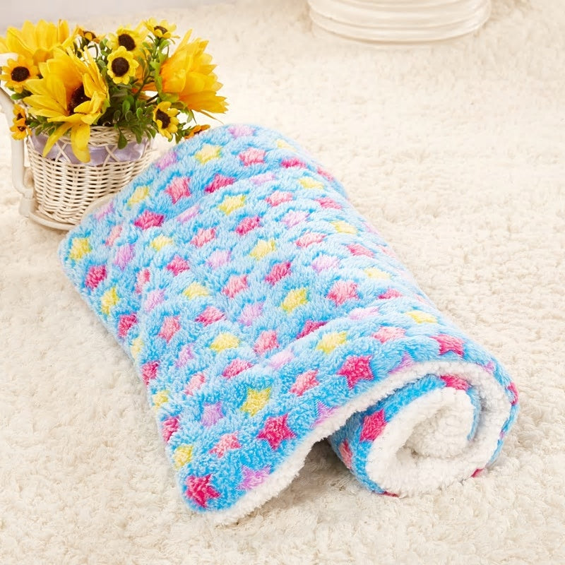 Soft Coral Fleece Pet Blanket & Mat for Cats and Dogs – 7 Colours, 5 Sizes 7
