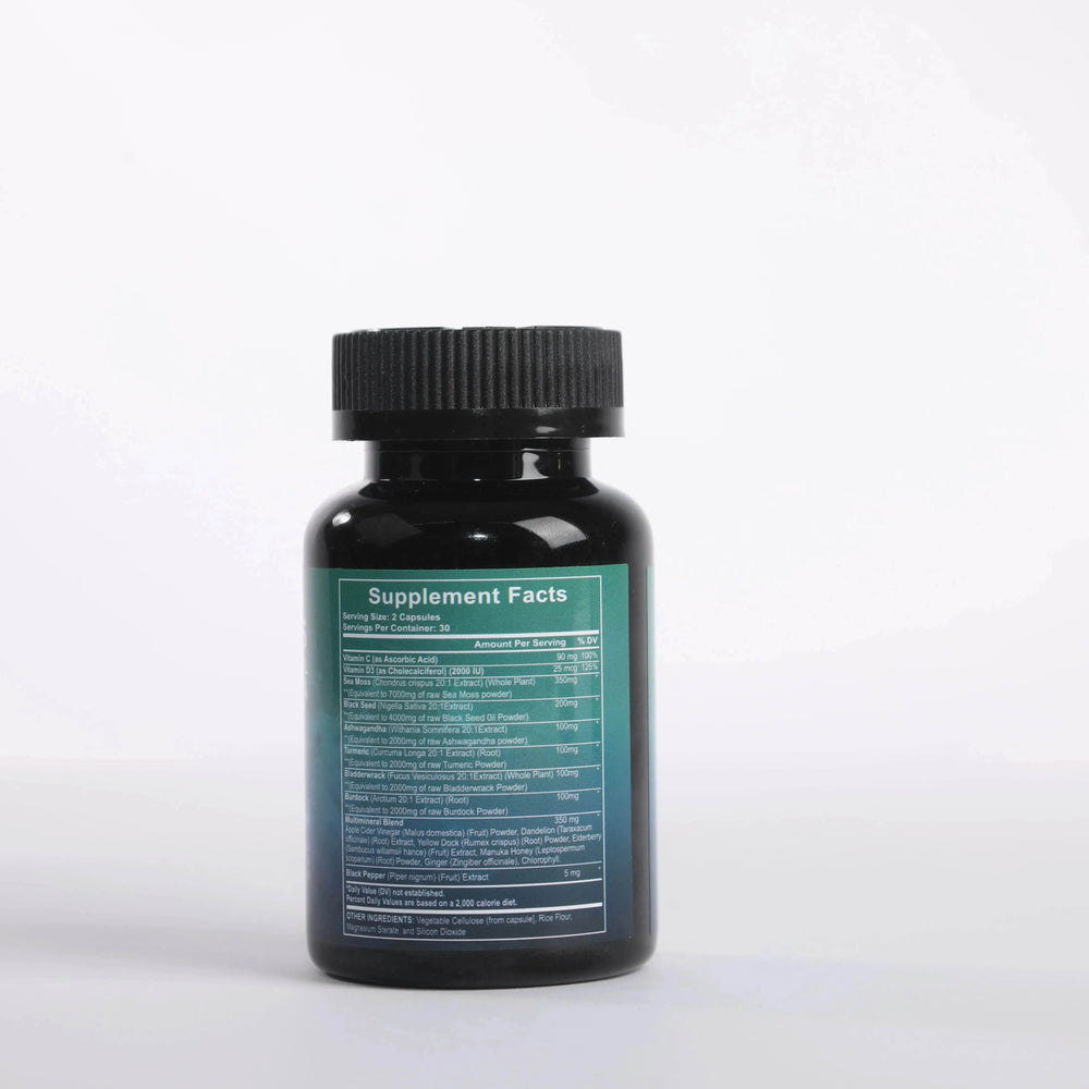 Tumeric Black seed oil sea moss - EX-STOCK Canada