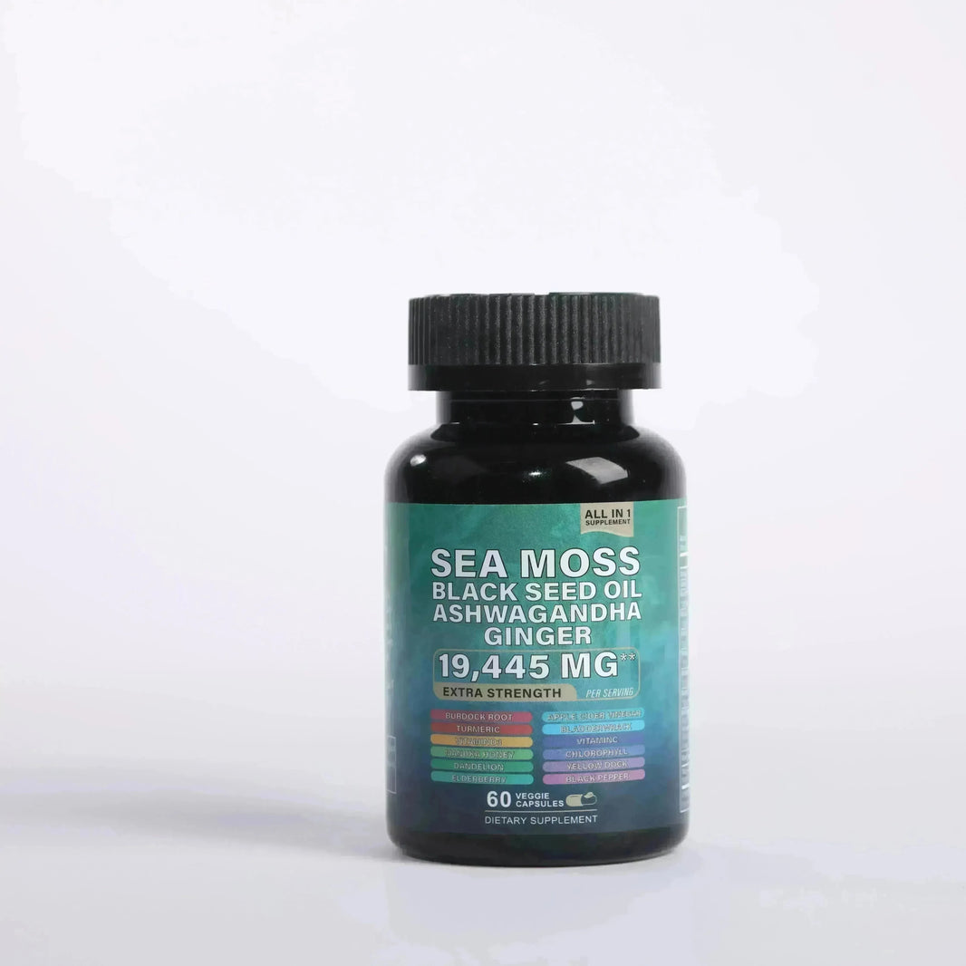 Tumeric Black seed oil sea moss - EX-STOCK CANADA