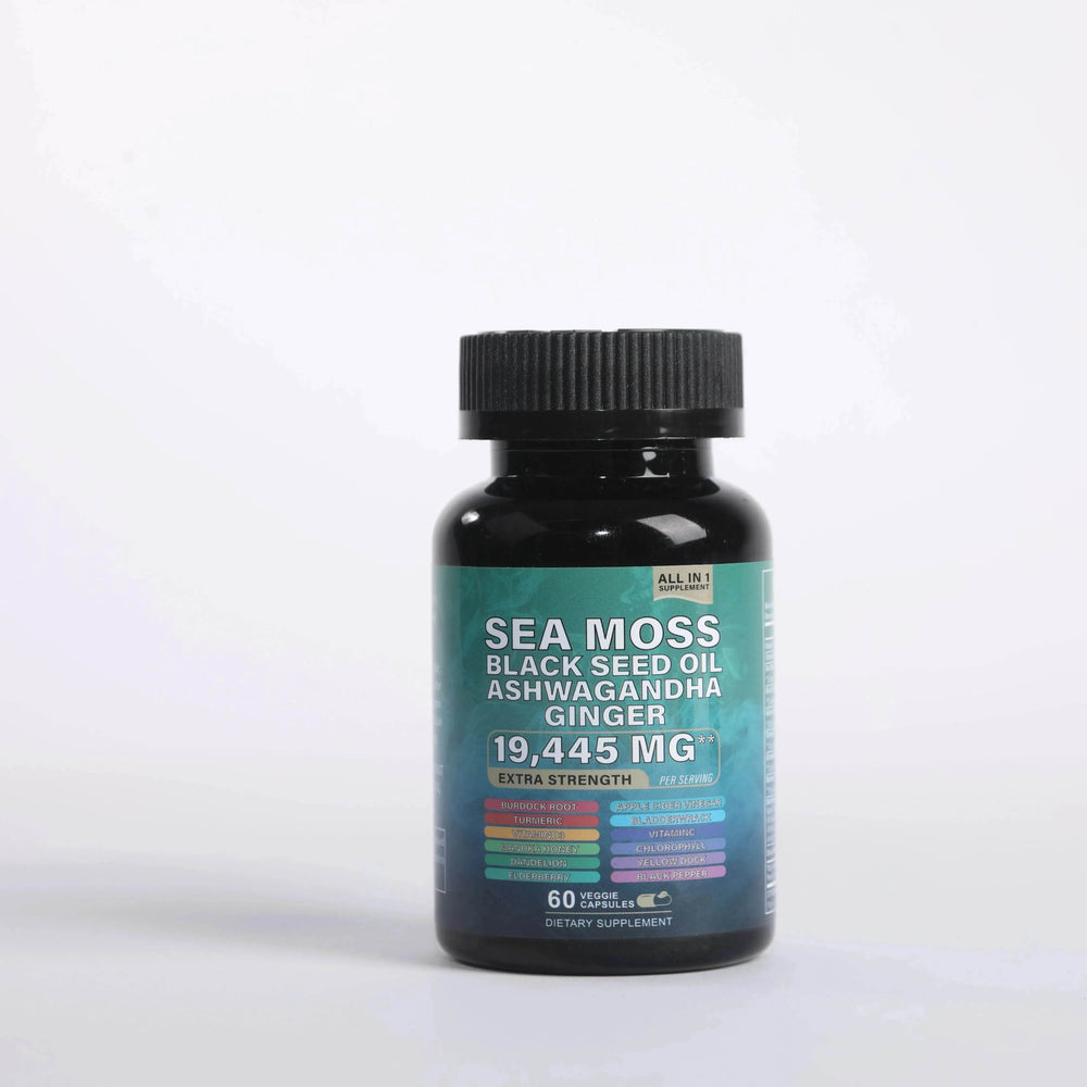 Tumeric Black seed oil sea moss - EX-STOCK Canada