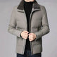 Fur Collar Thick Business Office Work Down Winter Jacket for men - EX-STOCK Canada
