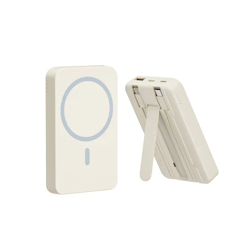 Power Bank Magnetico Alimentatore Mobile Caricatore Wireless Con CavoEX-STOCK Canada