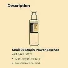 OUHOE Advanced Snail Mucin Power Essence Moisturizing Serum 100ml - EX-STOCK Canada