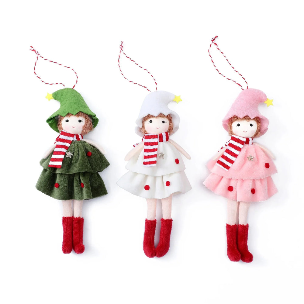 Christmas Cake Dress Girl Doll Angel Pendant EX-STOCK Canada