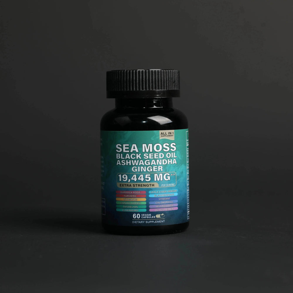 Tumeric Black seed oil sea moss - EX-STOCK Canada