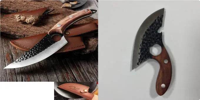 Kitchen Meat chopping Knife Barbeque Knife with Bottle opener - EX-STOCK Canada