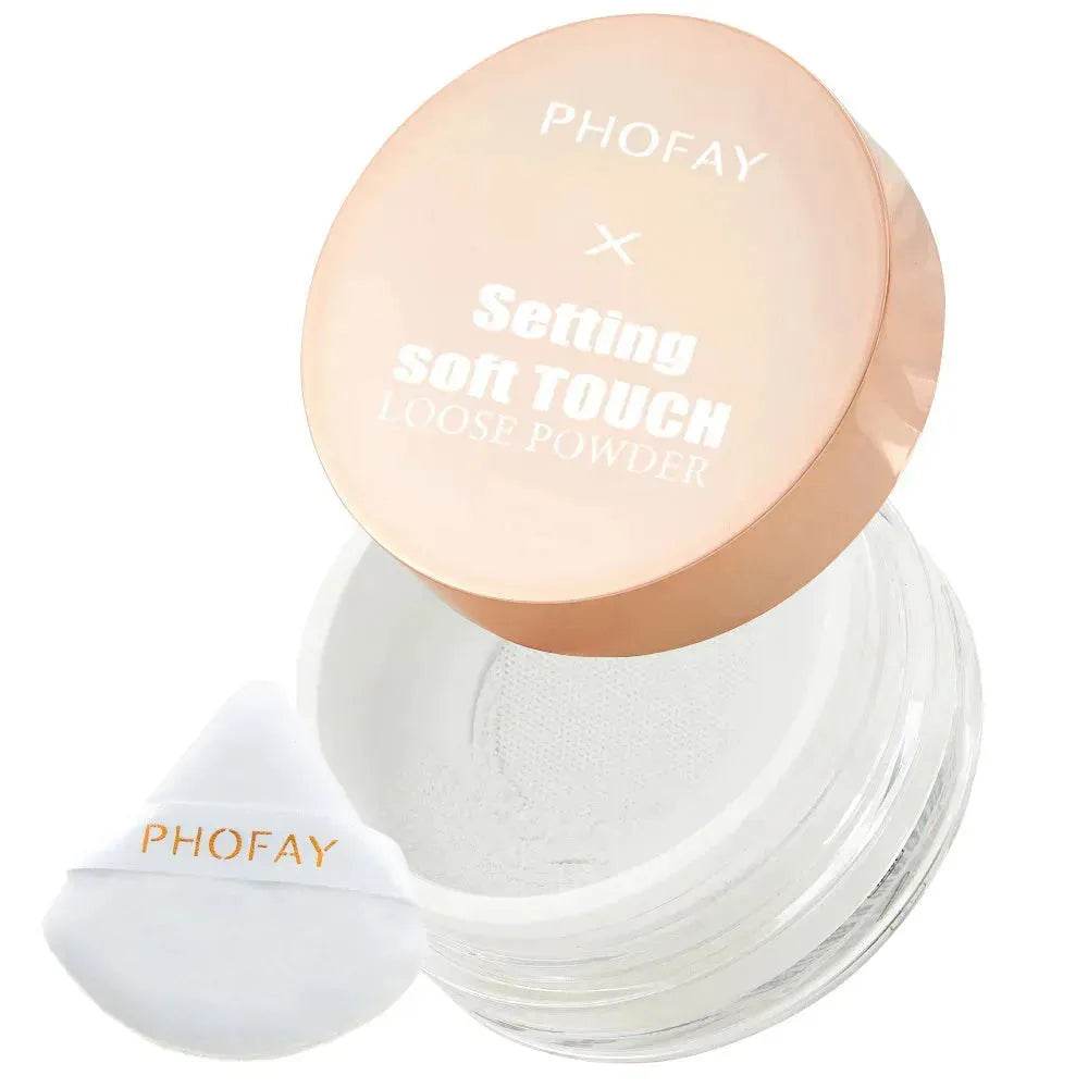 PHOFAY Soft Touch Loose Setting Powder Smooth Long Lasting Makeup - EX-STOCK Canada