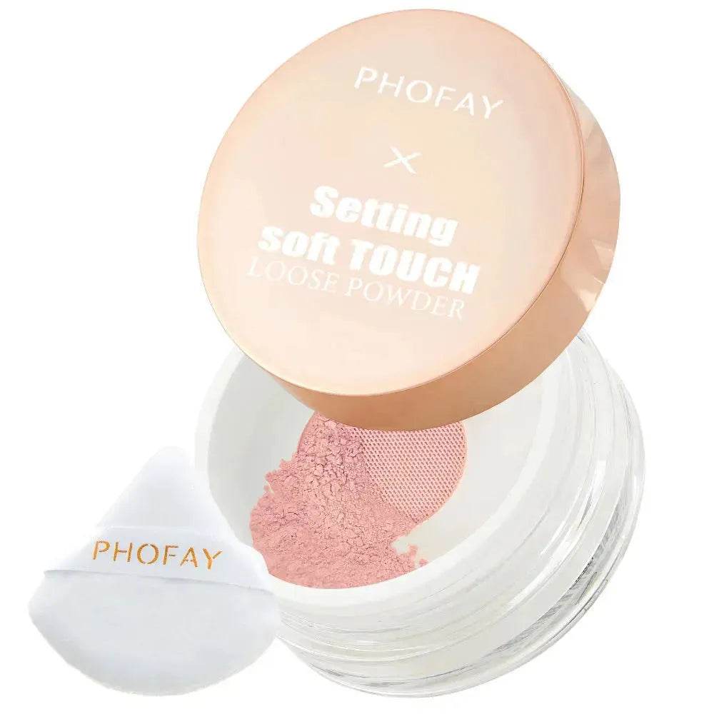 PHOFAY Soft Touch Loose Setting Powder Smooth Long Lasting Makeup - EX-STOCK Canada